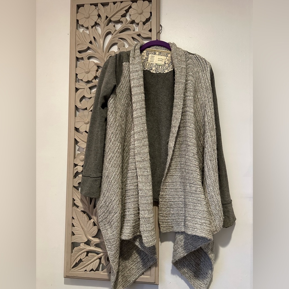 Anthropolgie/ Saturday Sunday cardigan. Size small. Great shape!